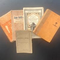 Lotto di 5 volumi vintage