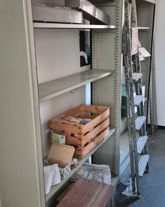 ARMADI SCAFFALI IN METALLO CM30X130X200