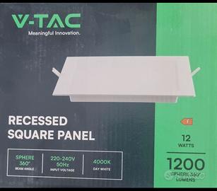 4 faretti led da incasso