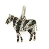 Ciondolo Zebra,  Pomellato  DoDo, oro bianco 18k