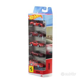 Hot Wheels Ferrari 5Pack 365 F40 SF90 Dino 12Cil.
