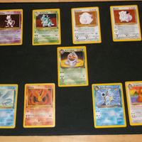9 figurine Pokemon 1999/2000 Wizards