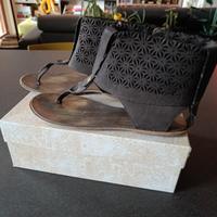 Stivali infradito bassi da donna n° 39