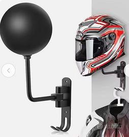 supporto casco da parete