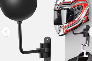 supporto casco da parete