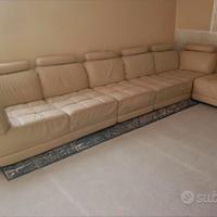 Divano chatodax  pelle beige