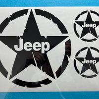 Adesivo stella Jeep