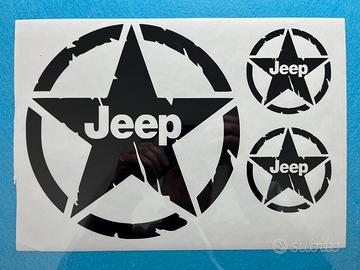 Adesivo stella Jeep