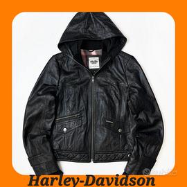 GIACCA DONNA H-D FRENZY WOODED PELLE