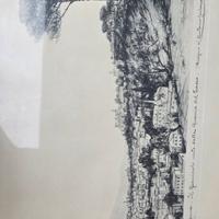 4 vedute di Roma firmate Carbonati incorniciate