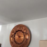 Orologio a parete in rame