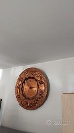 Orologio a parete in rame