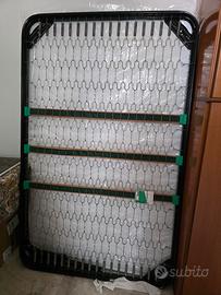 materasso e rete matrimoniale nuovo