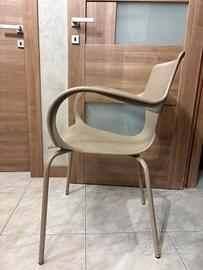 Poltroncine da cucina in resina