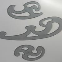 Set di curvilinee Architetto