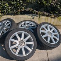 Cerchi 17 Audi gommati