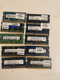 Memoria RAM DDR 3-10 moduli- 2 GB