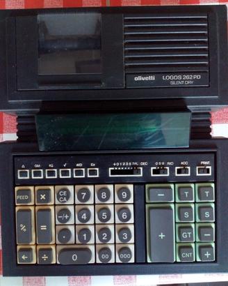 Calcolatrice Olivetti Logos 262 PD Silent Dry