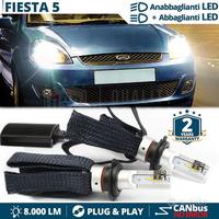Kit Luci Full Led H4 FORD FIESTA 5 6500K CANBUS