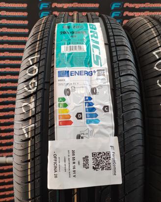Pneumatici 205/55R16 91V BRICS Estive M+S