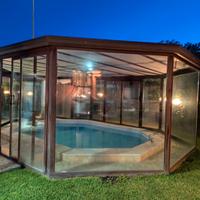 Struttura alluminio e doppio vetro camera