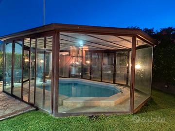 Struttura alluminio e doppio vetro camera