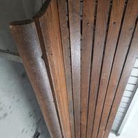 panchina vintage stazione  ferroviaria.