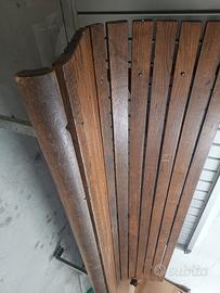 panchina vintage stazione  ferroviaria.