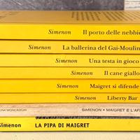 8 libri di G. Simenon - Le inchieste di Maigret