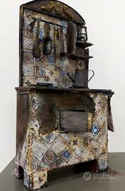 cucina / stufa per presepe 