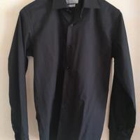Camicia Nazareno Gabrielli nera taglia 39 slim