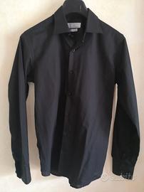 Camicia Nazareno Gabrielli nera taglia 39 slim