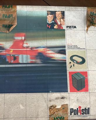 PISTA ELETTRICA POLISTIL 1:32 – Vintage