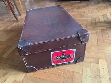 Valigia vintage cuoio