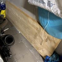 tavola in legno di abete grezzo