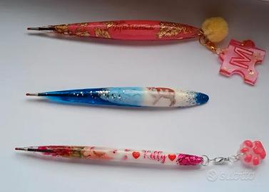 Penna in Resina Fatta a Mano Personalizzata