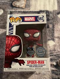 Funko Pop! Spider-Man Diamond raro n. 593