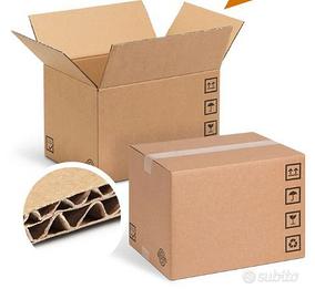 Scatole imballaggio 32x27x16cm a 2 onde