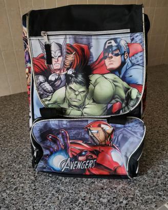 Zaino marvel avengers con astuccio