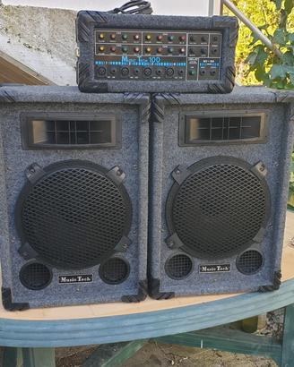casse passive con amplificatore esternk