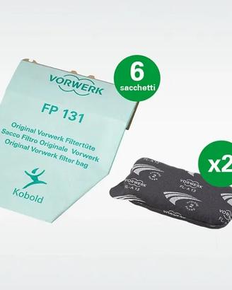 Set Super Filtrello x Folletto VK130/131 + Filtri