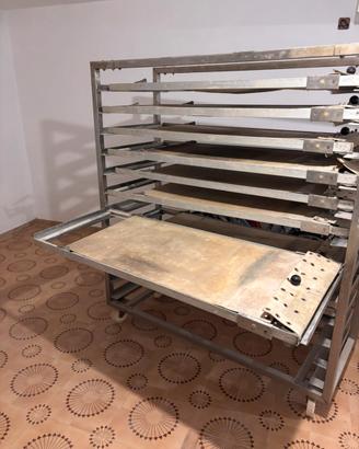Carrello professionale da panificio