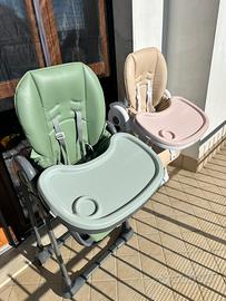 Seggiolone pappa regolabili per bambini