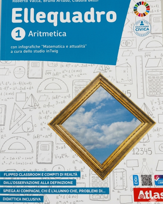 Ellequadro 1 Aritmetica e Geometria Vol.1 + EBook