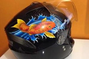 Casco nolan N43 AIR aerografato taglia S