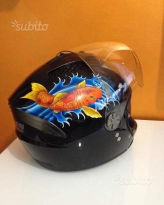 Casco nolan N43 AIR aerografato taglia S