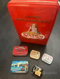 Scatole in latta “Soverini e Amarelli”