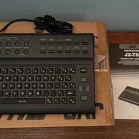 Tastiera generatore di caratteri JVC J con manuale