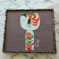 Stampa giapponese su carta incorniciata