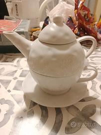 tazza teiera set "tazza egoista" ceramica